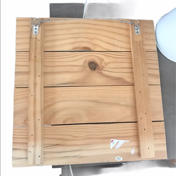 Rustic wood sign white lettering - Picture 3 of 7